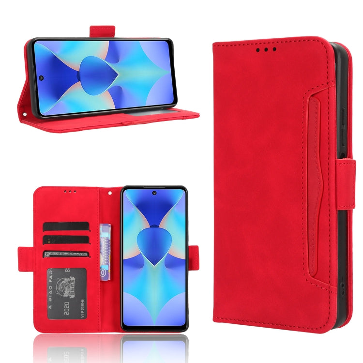Skin Feel Calf Texture Card Slots Leather Phone Case, For Tecno Spark 10 Pro / K17, For Tecno Spark 10C, For vivo iQOO Z7x, For Infinix Hot 30 4G X6831, For Infinix Hot 30 Play, For Infinix Hot 30i / 30i NFC, For Doogee X97 / X97 Pro                   ...