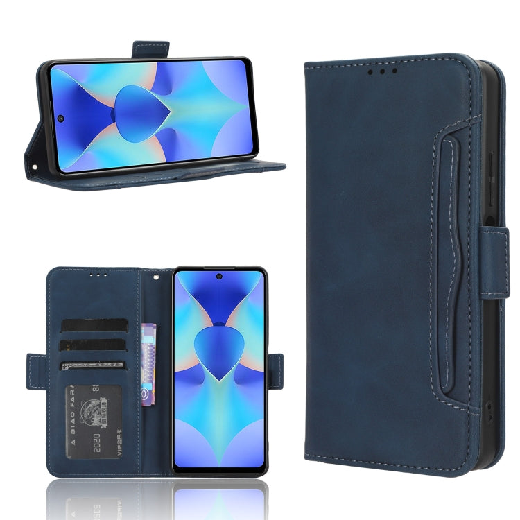 Skin Feel Calf Texture Card Slots Leather Phone Case, For Tecno Spark 10 Pro / K17, For Tecno Spark 10C, For vivo iQOO Z7x, For Infinix Hot 30 4G X6831, For Infinix Hot 30 Play, For Infinix Hot 30i / 30i NFC, For Doogee X97 / X97 Pro                   ...