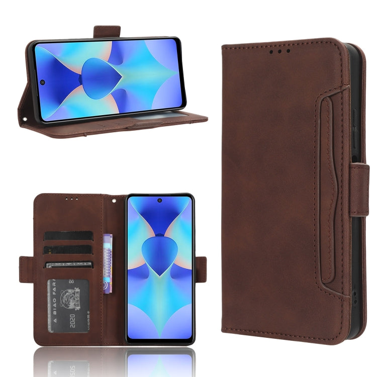 Skin Feel Calf Texture Card Slots Leather Phone Case, For Tecno Spark 10 Pro / K17, For Tecno Spark 10C, For vivo iQOO Z7x, For Infinix Hot 30 4G X6831, For Infinix Hot 30 Play, For Infinix Hot 30i / 30i NFC, For Doogee X97 / X97 Pro                   ...