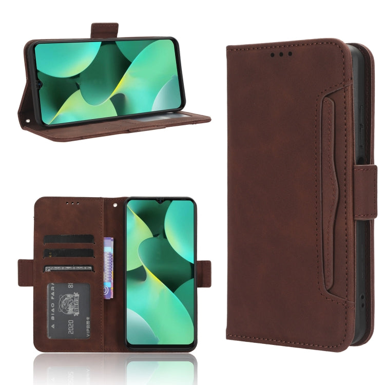 Skin Feel Calf Texture Card Slots Leather Phone Case, For Tecno Spark 10 Pro / K17, For Tecno Spark 10C, For vivo iQOO Z7x, For Infinix Hot 30 4G X6831, For Infinix Hot 30 Play, For Infinix Hot 30i / 30i NFC, For Doogee X97 / X97 Pro                   ...