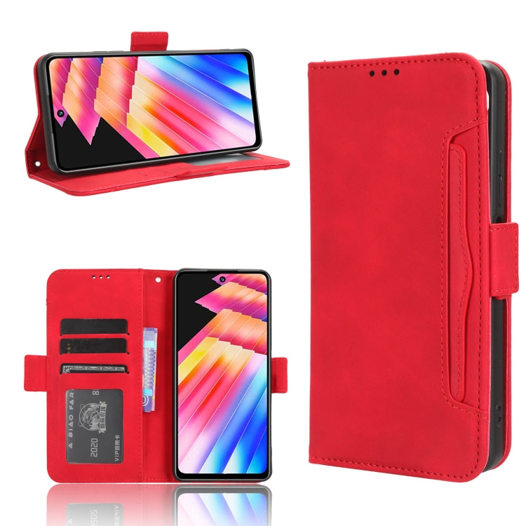 Skin Feel Calf Texture Card Slots Leather Phone Case, For Tecno Spark 10 Pro / K17, For Tecno Spark 10C, For vivo iQOO Z7x, For Infinix Hot 30 4G X6831, For Infinix Hot 30 Play, For Infinix Hot 30i / 30i NFC, For Doogee X97 / X97 Pro                   ...