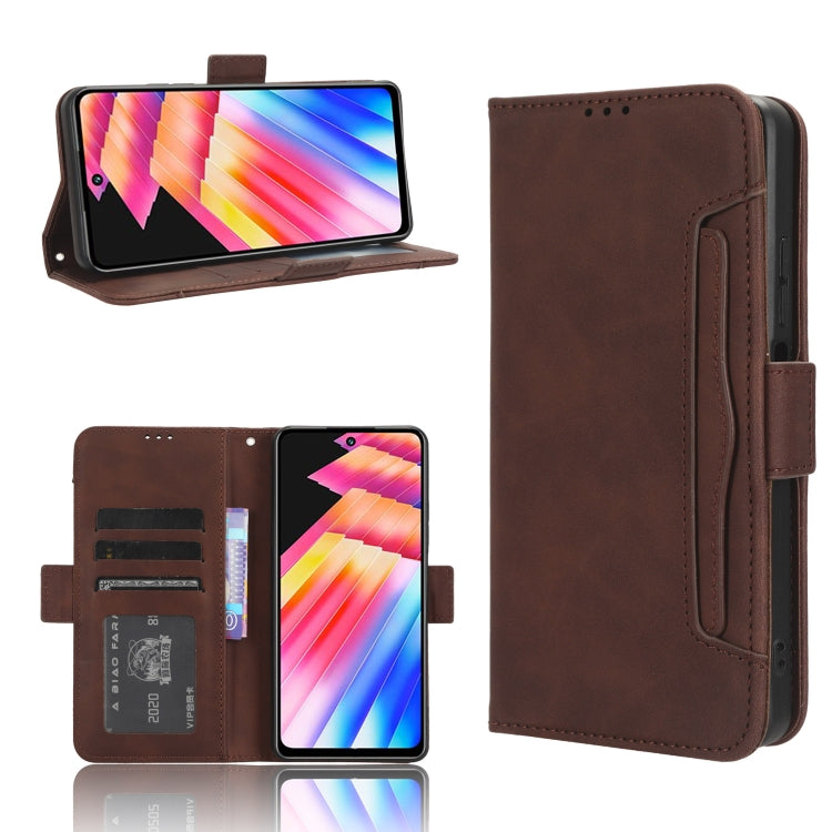 Skin Feel Calf Texture Card Slots Leather Phone Case, For Tecno Spark 10 Pro / K17, For Tecno Spark 10C, For vivo iQOO Z7x, For Infinix Hot 30 4G X6831, For Infinix Hot 30 Play, For Infinix Hot 30i / 30i NFC, For Doogee X97 / X97 Pro                   ...