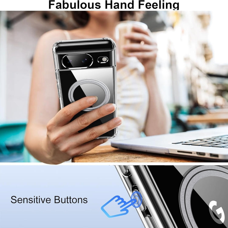 Transparent Frosted MagSafe Phone Case, For Google Pixel 8