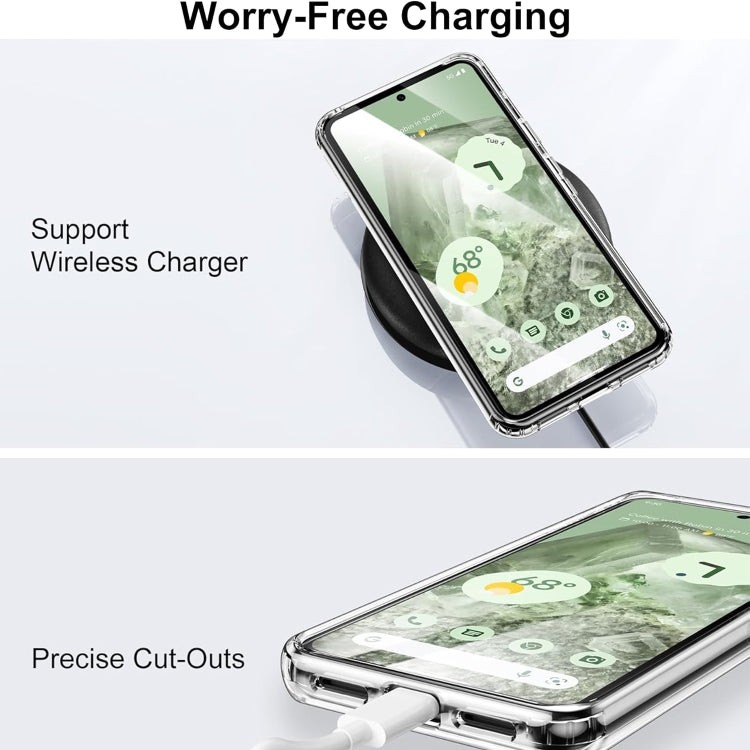 Transparent Frosted MagSafe Phone Case, For Google Pixel 8