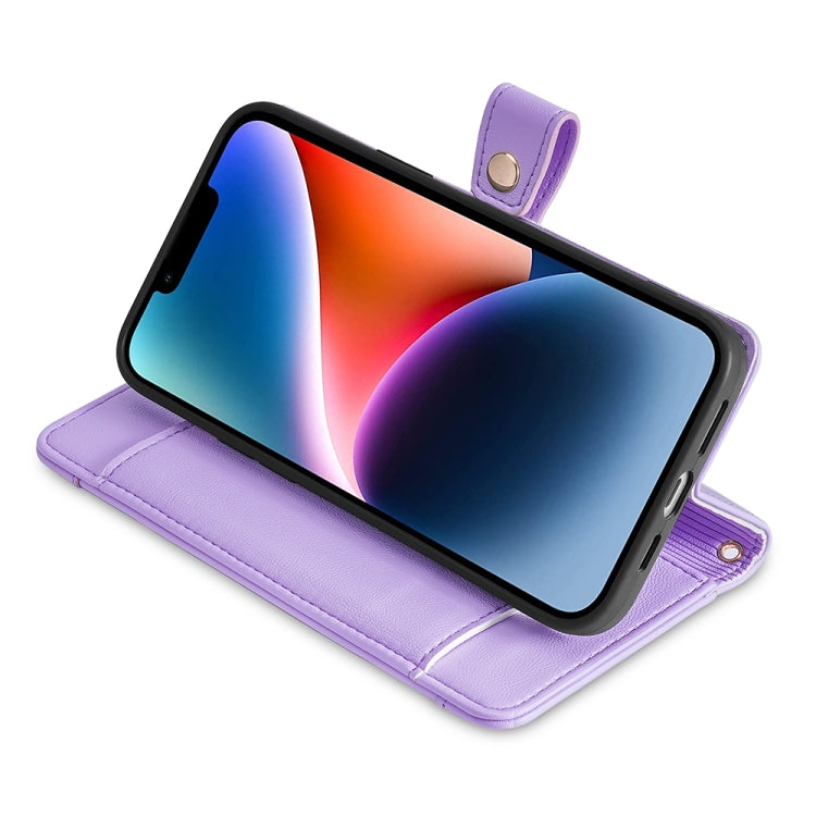 Sheep Texture Cross-body Zipper Wallet Leather Phone Case, For vivo iQOO Z7x, For OPPO A55S 5G, For Realme GT Neo5 SE, For Xiaomi Redmi Note 12 Turbo, For Kyocera Digno SX3-KYG02, For Nokia C12, For Nokia C22, For Nokia C32