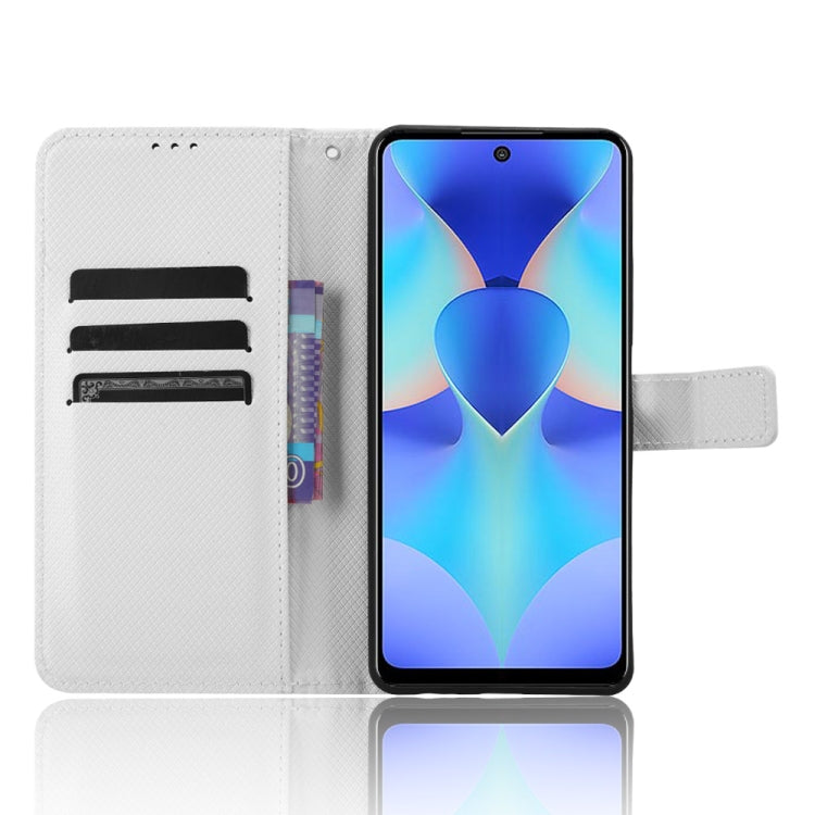 Diamond Texture Leather Phone Case, For Tecno Spark 10 Pro / K17, For Tecno Spark 10C, For vivo iQOO Z7x, For Infinix Hot 30 4G X6831, For Infinix Hot 30 Play, For Infinix Hot 30i / 30i NFC, For Doogee X97 / X97 Pro, For Xiaomi Redmi Note 12 4G Global ...