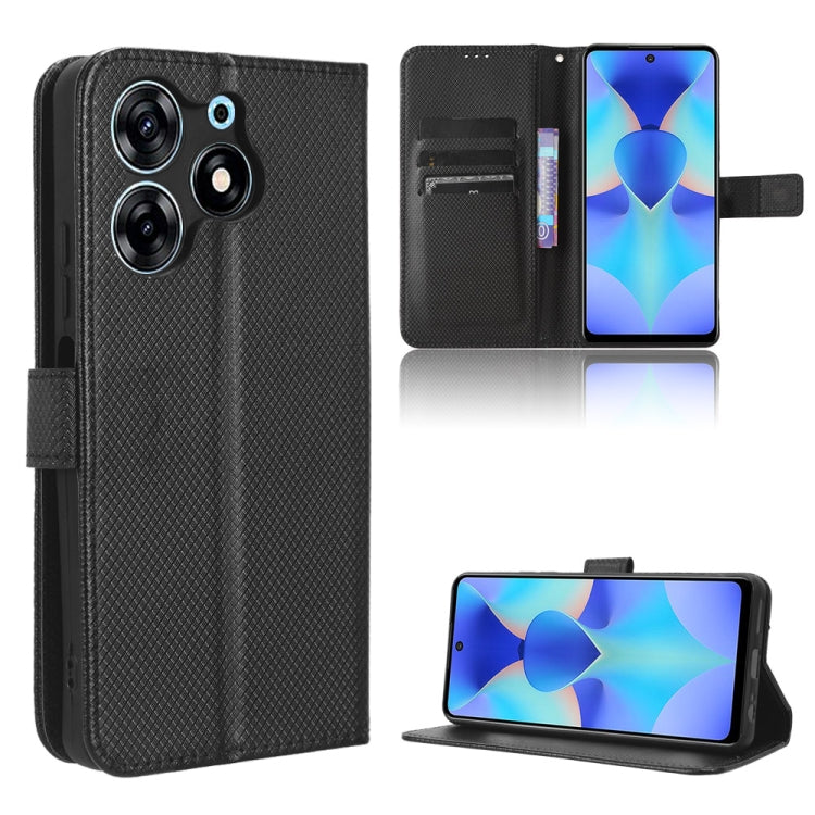 Diamond Texture Leather Phone Case, For Tecno Spark 10 Pro / K17, For Tecno Spark 10C, For vivo iQOO Z7x, For Infinix Hot 30 4G X6831, For Infinix Hot 30 Play, For Infinix Hot 30i / 30i NFC, For Doogee X97 / X97 Pro, For Xiaomi Redmi Note 12 4G Global ...