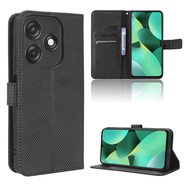 Diamond Texture Leather Phone Case, For Tecno Spark 10 Pro / K17, For Tecno Spark 10C, For vivo iQOO Z7x, For Infinix Hot 30 4G X6831, For Infinix Hot 30 Play, For Infinix Hot 30i / 30i NFC, For Doogee X97 / X97 Pro, For Xiaomi Redmi Note 12 4G Global ...