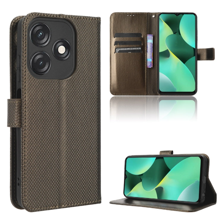 Diamond Texture Leather Phone Case, For Tecno Spark 10 Pro / K17, For Tecno Spark 10C, For vivo iQOO Z7x, For Infinix Hot 30 4G X6831, For Infinix Hot 30 Play, For Infinix Hot 30i / 30i NFC, For Doogee X97 / X97 Pro, For Xiaomi Redmi Note 12 4G Global ...