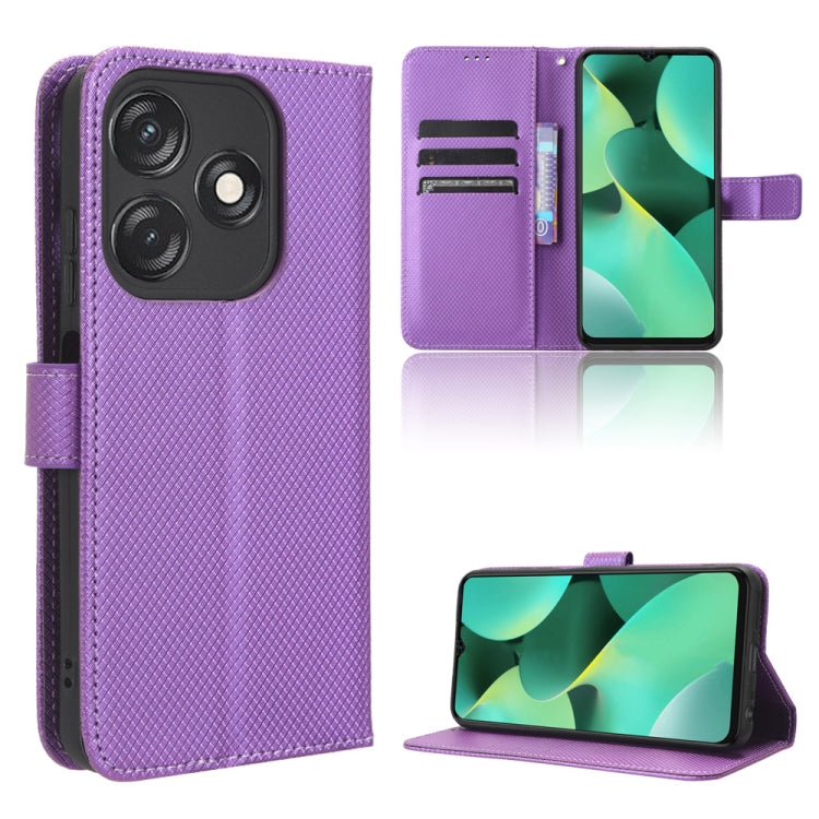 Diamond Texture Leather Phone Case, For Tecno Spark 10 Pro / K17, For Tecno Spark 10C, For vivo iQOO Z7x, For Infinix Hot 30 4G X6831, For Infinix Hot 30 Play, For Infinix Hot 30i / 30i NFC, For Doogee X97 / X97 Pro, For Xiaomi Redmi Note 12 4G Global ...