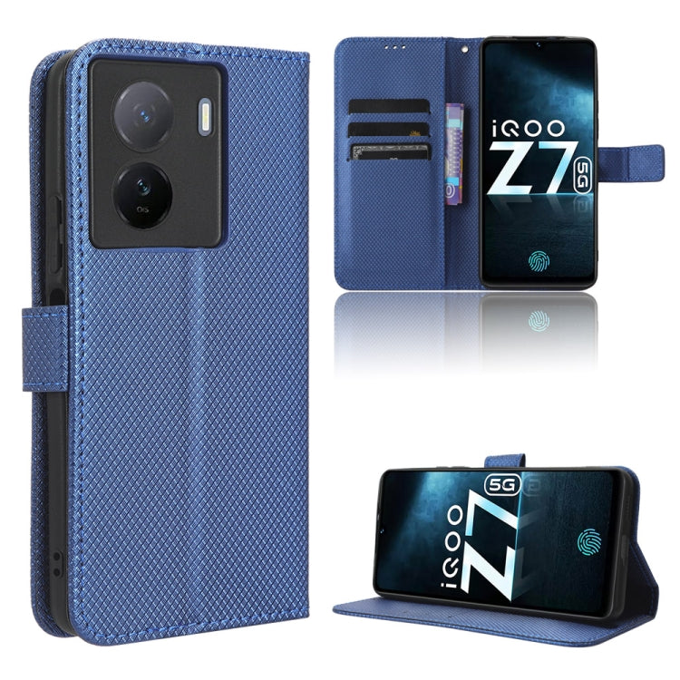 Diamond Texture Leather Phone Case, For Tecno Spark 10 Pro / K17, For Tecno Spark 10C, For vivo iQOO Z7x, For Infinix Hot 30 4G X6831, For Infinix Hot 30 Play, For Infinix Hot 30i / 30i NFC, For Doogee X97 / X97 Pro, For Xiaomi Redmi Note 12 4G Global ...