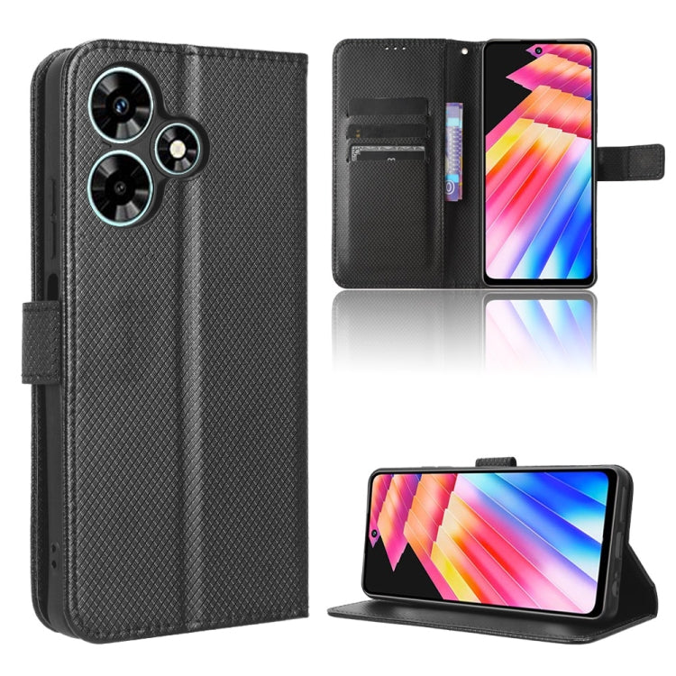 Diamond Texture Leather Phone Case, For Tecno Spark 10 Pro / K17, For Tecno Spark 10C, For vivo iQOO Z7x, For Infinix Hot 30 4G X6831, For Infinix Hot 30 Play, For Infinix Hot 30i / 30i NFC, For Doogee X97 / X97 Pro, For Xiaomi Redmi Note 12 4G Global ...