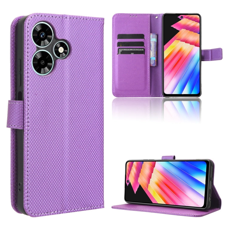 Diamond Texture Leather Phone Case, For Tecno Spark 10 Pro / K17, For Tecno Spark 10C, For vivo iQOO Z7x, For Infinix Hot 30 4G X6831, For Infinix Hot 30 Play, For Infinix Hot 30i / 30i NFC, For Doogee X97 / X97 Pro, For Xiaomi Redmi Note 12 4G Global ...