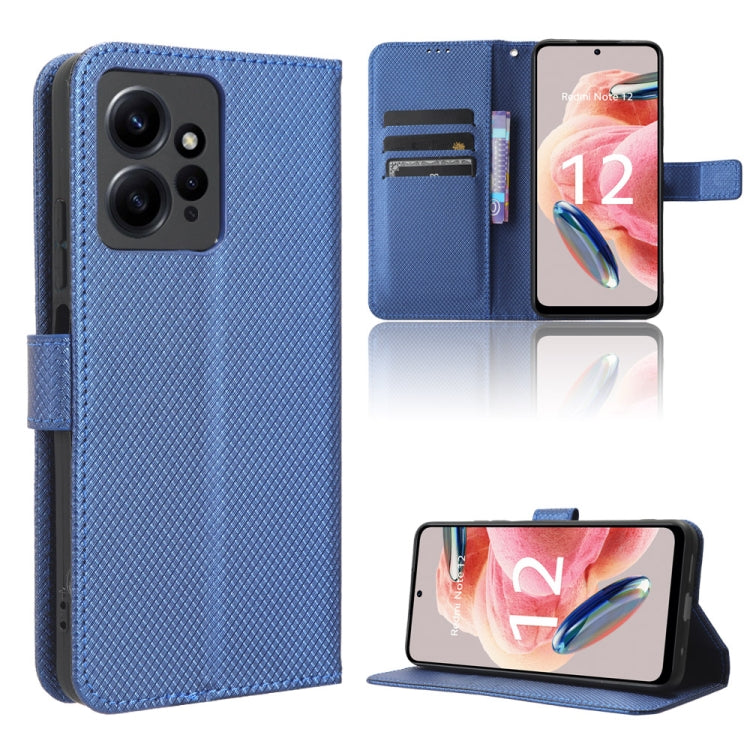 Diamond Texture Leather Phone Case, For Tecno Spark 10 Pro / K17, For Tecno Spark 10C, For vivo iQOO Z7x, For Infinix Hot 30 4G X6831, For Infinix Hot 30 Play, For Infinix Hot 30i / 30i NFC, For Doogee X97 / X97 Pro, For Xiaomi Redmi Note 12 4G Global ...