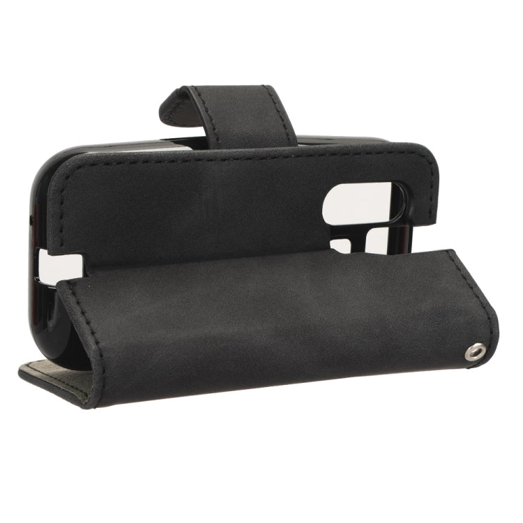Skin Feel Magnetic Flip Leather Phone Case, For Sharp MAMORINO6