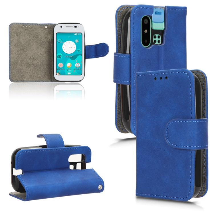 Skin Feel Magnetic Flip Leather Phone Case, For Sharp MAMORINO6