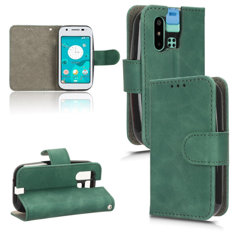 Skin Feel Magnetic Flip Leather Phone Case, For Sharp MAMORINO6