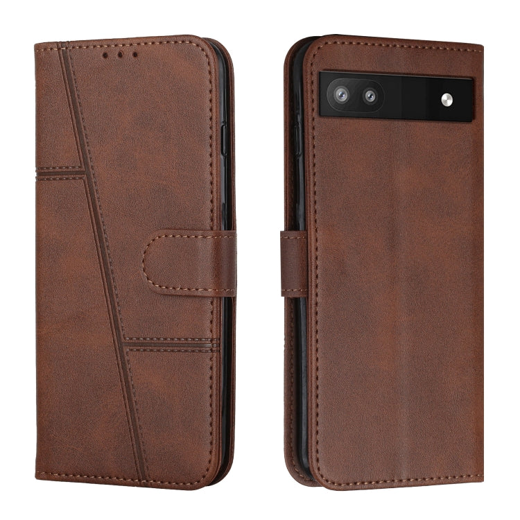 Stitching Calf Texture Buckle Leather Phone Case, For Samsung Galaxy A24 4G, For Samsung Galaxy M14 5G / F14 5G, For Google Pixel 7a, For Google Pixel 8, For Google Pixel 8 Pro, For Infinix Hot 30i, For Tecno Spark 10, For Tecno Spark 10 5G
