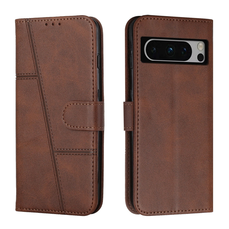 Stitching Calf Texture Buckle Leather Phone Case, For Samsung Galaxy A24 4G, For Samsung Galaxy M14 5G / F14 5G, For Google Pixel 7a, For Google Pixel 8, For Google Pixel 8 Pro, For Infinix Hot 30i, For Tecno Spark 10, For Tecno Spark 10 5G