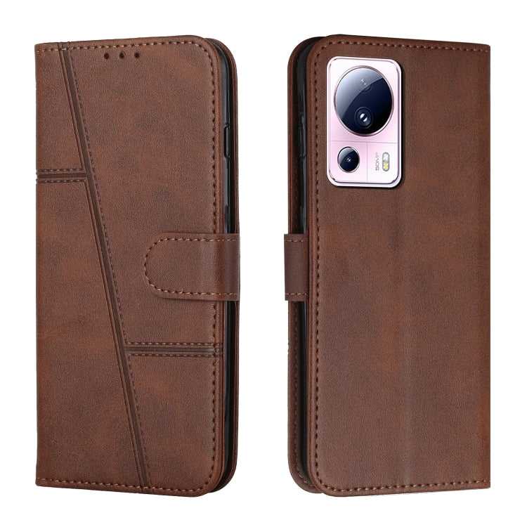 Stitching Calf Texture Buckle Leather Phone Case, For Tecno Spark 10 Pro, For Tecno Spark 10C, For Tecno Pop 7, For Tecno Pop 7 Pro, For Xiaomi Redmi Note 12 4G Global, For Xiaomi 13 Ultra, For Xiaomi Civi 2 / 13 Lite