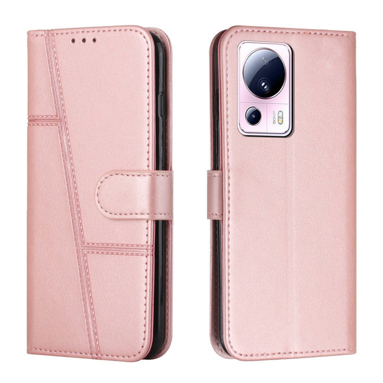 Stitching Calf Texture Buckle Leather Phone Case, For Tecno Spark 10 Pro, For Tecno Spark 10C, For Tecno Pop 7, For Tecno Pop 7 Pro, For Xiaomi Redmi Note 12 4G Global, For Xiaomi 13 Ultra, For Xiaomi Civi 2 / 13 Lite