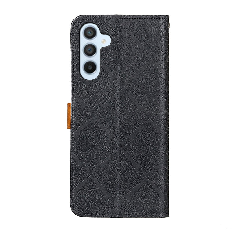 European Floral Embossed Leather Phone Case, For Samsung Galaxy M54 5G, For Samsung Galaxy A05s 4G, For Samsung Galaxy Xcover7, For Samsung Galaxy S23 FE 5G, For Samsung Galaxy M34 5G, For Samsung Galaxy S24+, For Samsung Galaxy A15                    ...