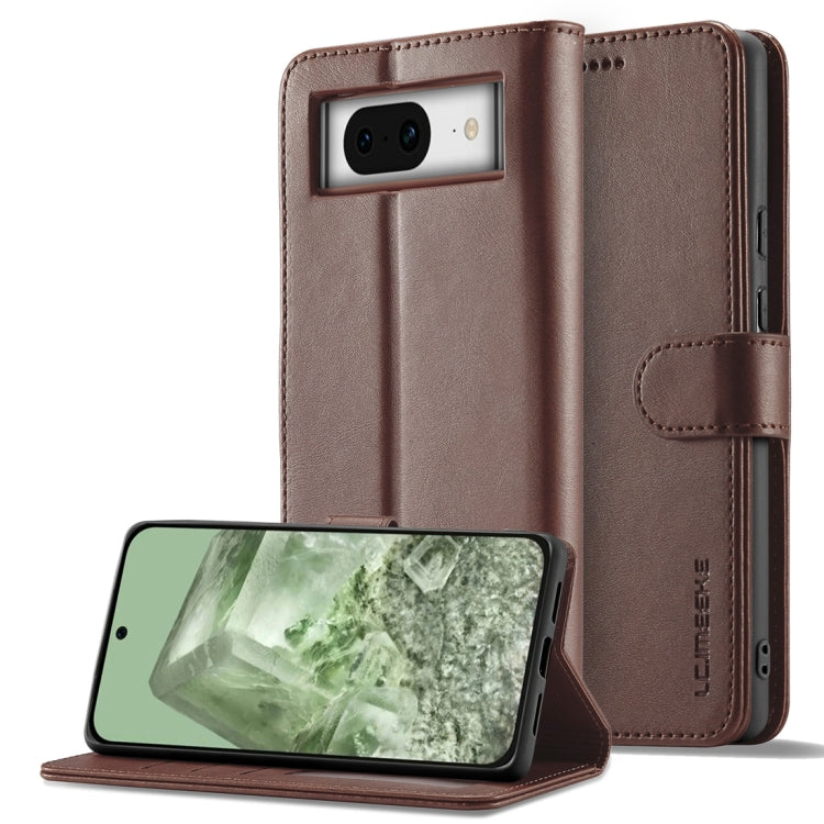 LC.IMEEKE Calf Texture Flip Leather Phone Case, For Google Pixel 10a, For Google Pixel 10 Pro XL, For Google Pixel 10 / 10 Pro, For Google Pixel 9a, For Google Pixel 9 Pro XL, For Google Pixel 9 / 9 Pro, For Google Pixel 8a, For Google Pixel 8         ...