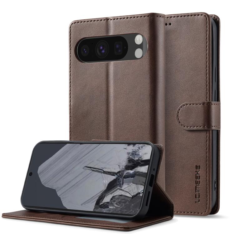 LC.IMEEKE Calf Texture Flip Leather Phone Case, For Google Pixel 10a, For Google Pixel 10 Pro XL, For Google Pixel 10 / 10 Pro, For Google Pixel 9a, For Google Pixel 9 Pro XL, For Google Pixel 9 / 9 Pro, For Google Pixel 8a, For Google Pixel 8         ...