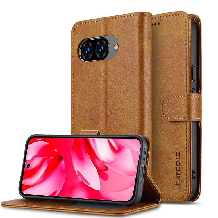 LC.IMEEKE Calf Texture Flip Leather Phone Case, For Google Pixel 11 Pro XL, For Google Pixel 11 / 11 Pro, For Google Pixel 10a, For Google Pixel 10 Pro XL, For Google Pixel 10 / 10 Pro, For Google Pixel 9a, For Google Pixel 9 Pro XL                    ...