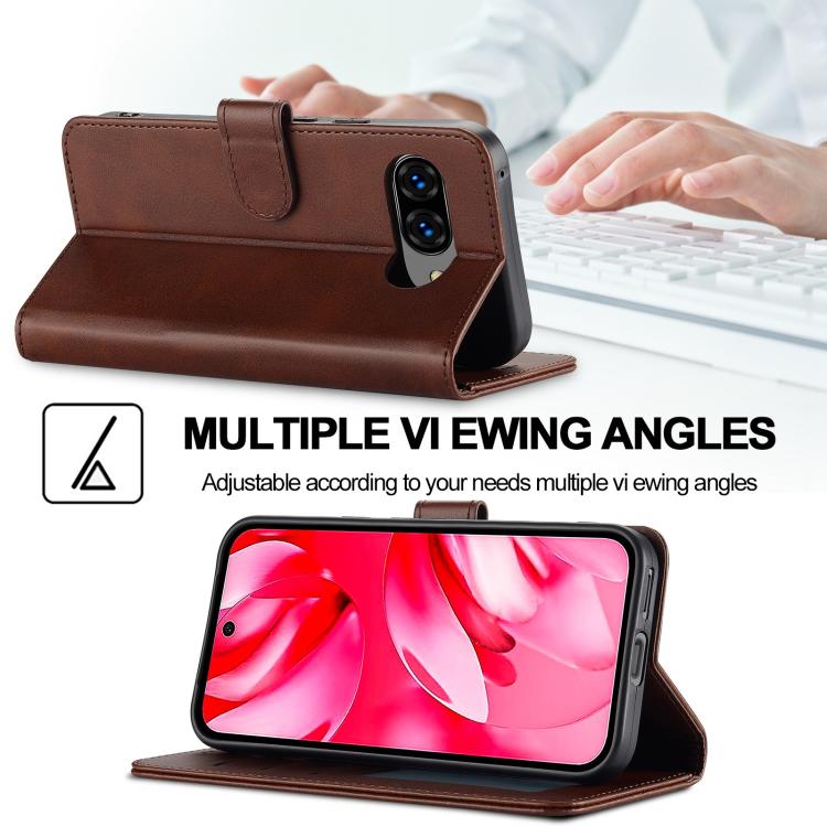 LC.IMEEKE Calf Texture Flip Leather Phone Case, For Google Pixel 11a, For Google Pixel 11 Pro XL, For Google Pixel 11 / 11 Pro, For Google Pixel 10a, For Google Pixel 10 Pro XL, For Google Pixel 10 / 10 Pro, For Google Pixel 9a, For Google Pixel 9 Pro ...