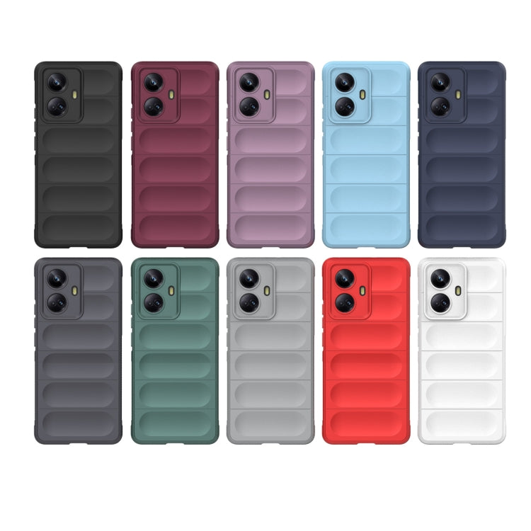 Magic Shield TPU + Flannel Phone Case, For Realme 10 Pro+ 5G, For Realme GT2 Pro, For Realme GT2