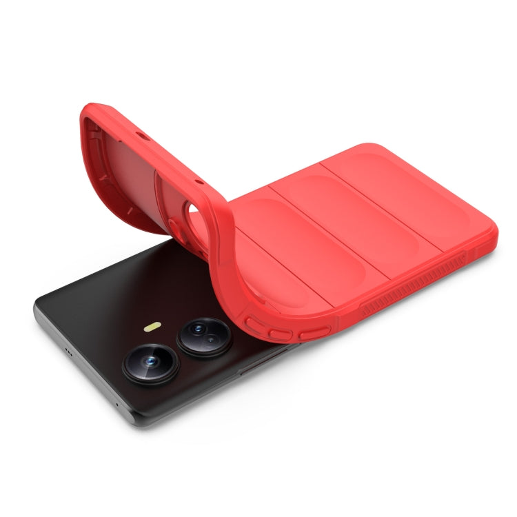 Magic Shield TPU + Flannel Phone Case, For Realme 10 Pro+ 5G, For Realme GT2 Pro, For Realme GT2