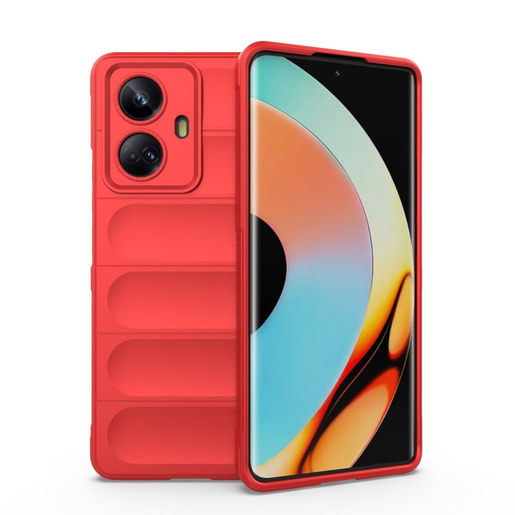 Magic Shield TPU + Flannel Phone Case, For Realme 10 Pro+ 5G, For Realme GT2 Pro, For Realme GT2