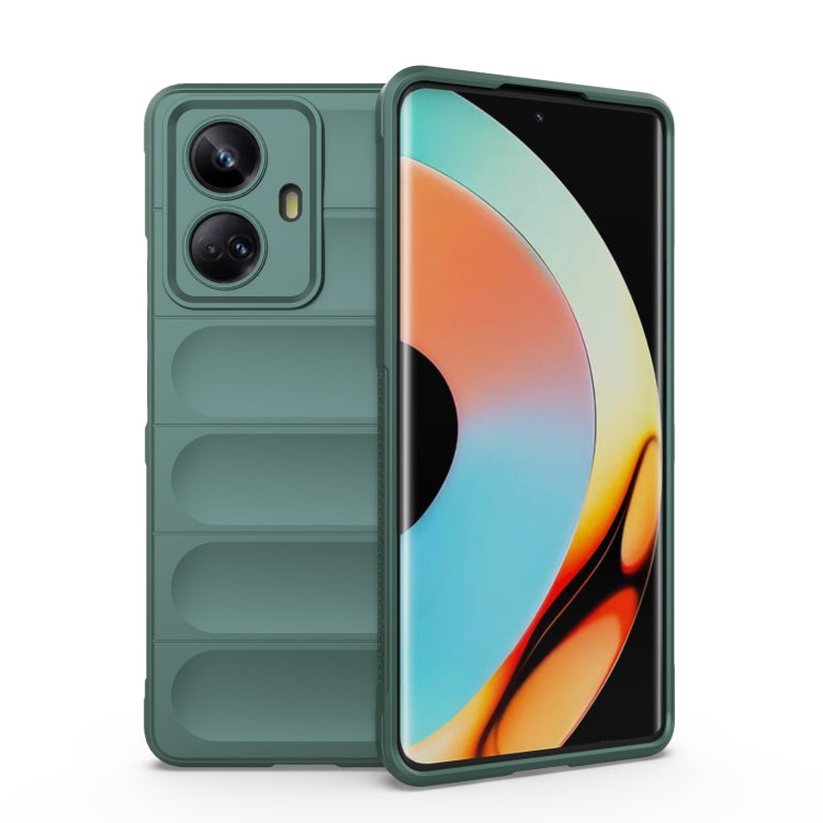 Magic Shield TPU + Flannel Phone Case, For Realme 10 Pro+ 5G, For Realme GT2 Pro, For Realme GT2