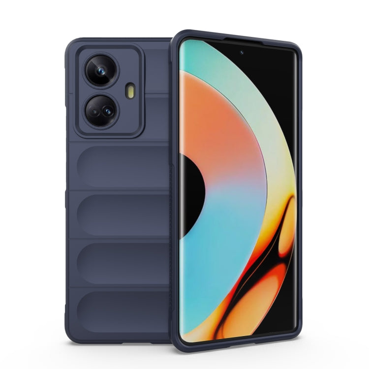 Magic Shield TPU + Flannel Phone Case, For Realme 10 Pro+ 5G, For Realme GT2 Pro, For Realme GT2