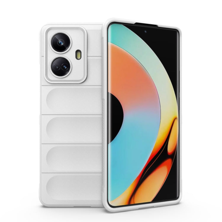 Magic Shield TPU + Flannel Phone Case, For Realme 10 Pro+ 5G, For Realme GT2 Pro, For Realme GT2