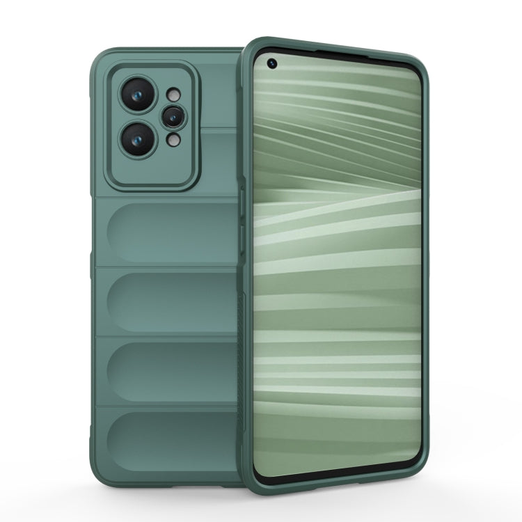 Magic Shield TPU + Flannel Phone Case, For Realme 10 Pro+ 5G, For Realme GT2 Pro, For Realme GT2