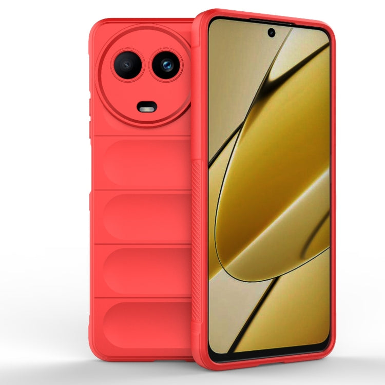 Magic Shield TPU + Flannel Phone Case, For Realme 11 4G Global, For Realme 11 5G, For Realme 11 5G Global, For Realme C53 4G