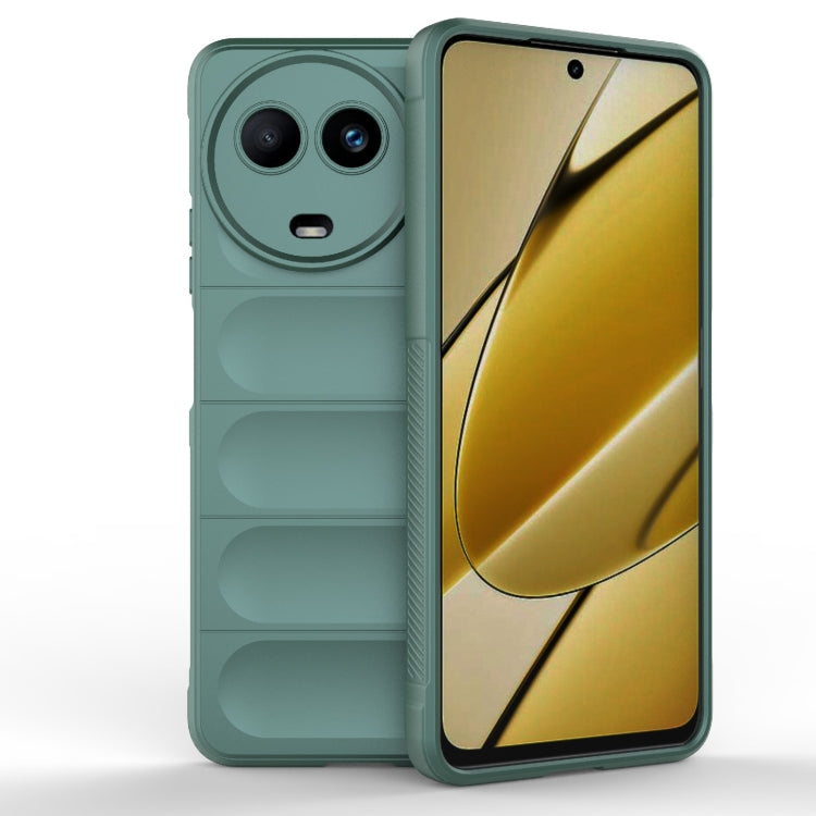 Magic Shield TPU + Flannel Phone Case, For Realme 11 4G Global, For Realme 11 5G, For Realme 11 5G Global, For Realme C53 4G