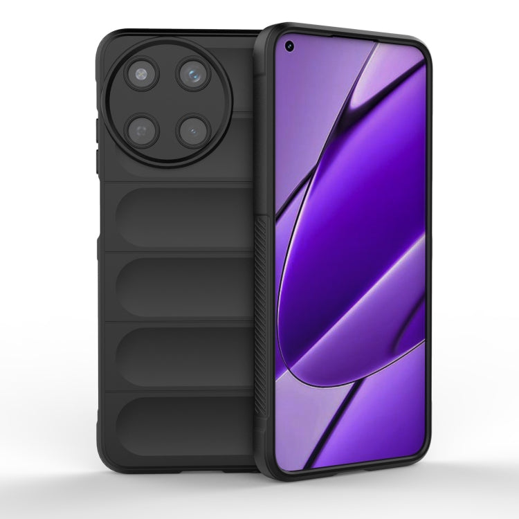 Magic Shield TPU + Flannel Phone Case, For Realme C67 4G Global, For Realme 11 4G Global, For Realme 11 5G, For Realme 11 5G Global