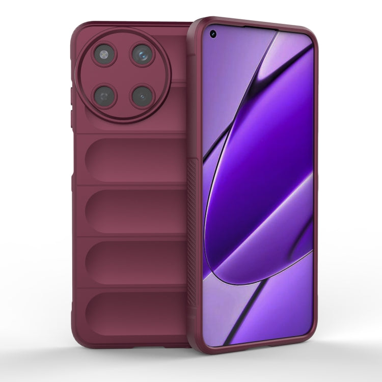 Magic Shield TPU + Flannel Phone Case, For Realme C67 4G Global, For Realme 11 4G Global, For Realme 11 5G, For Realme 11 5G Global