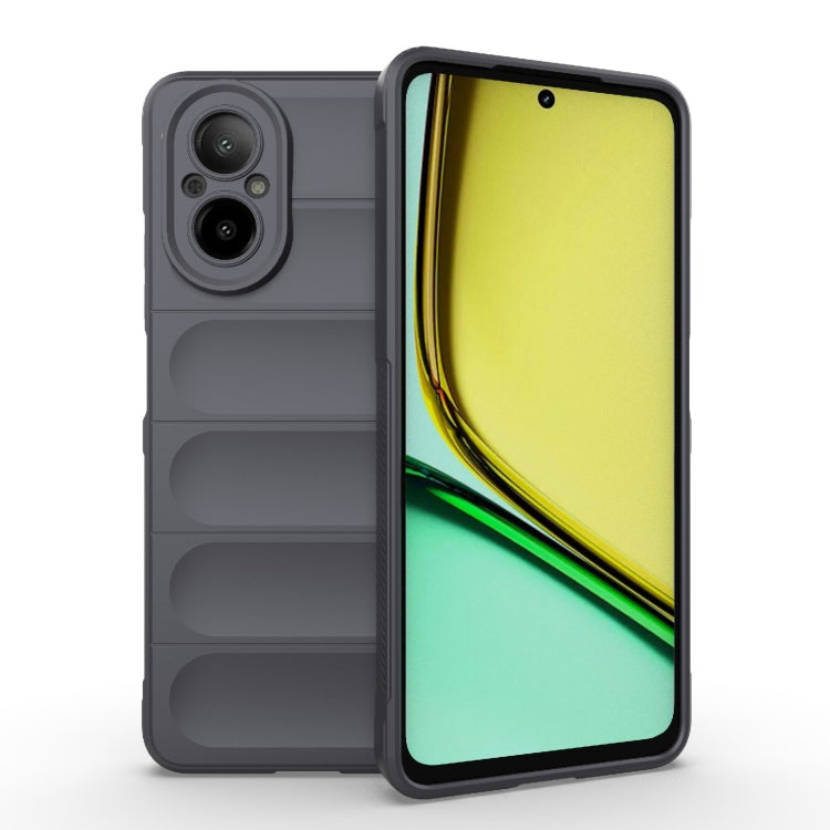 Magic Shield TPU + Flannel Phone Case, For Realme C67 4G Global, For Realme 11 4G Global, For Realme 11 5G, For Realme 11 5G Global