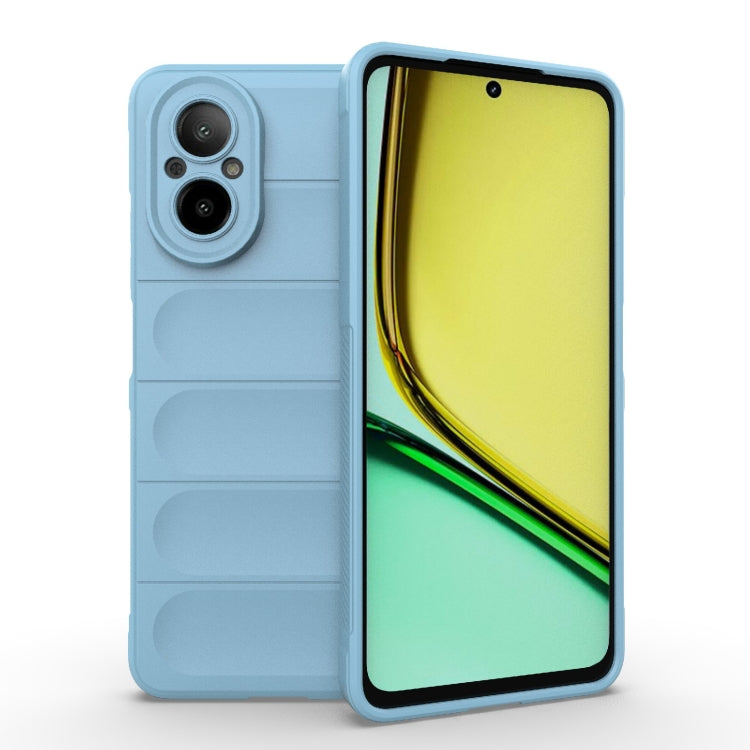 Magic Shield TPU + Flannel Phone Case, For Realme C67 4G Global, For Realme 11 4G Global, For Realme 11 5G, For Realme 11 5G Global