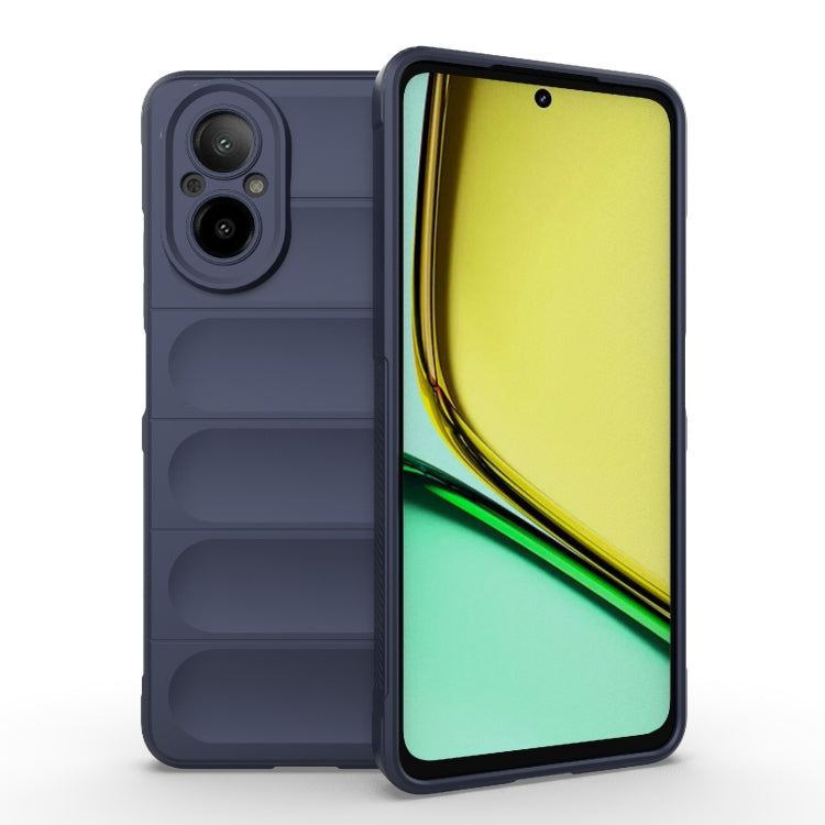 Magic Shield TPU + Flannel Phone Case, For Realme C67 4G Global, For Realme 11 4G Global, For Realme 11 5G, For Realme 11 5G Global