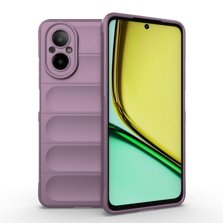 Magic Shield TPU + Flannel Phone Case, For Realme C67 4G Global, For Realme 11 4G Global, For Realme 11 5G, For Realme 11 5G Global