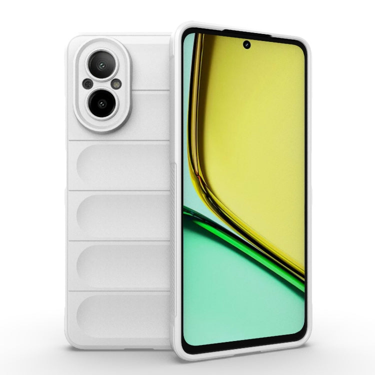 Magic Shield TPU + Flannel Phone Case, For Realme C67 4G Global, For Realme 11 4G Global, For Realme 11 5G, For Realme 11 5G Global