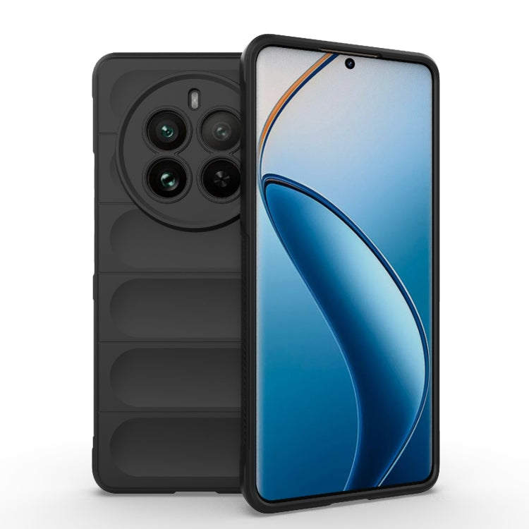 Magic Shield TPU + Flannel Phone Case, For Realme 12 5G Global, For Realme 12+ 5G Global, For Realme 12 Pro 5G / 12 Pro+, For Realme C67 4G Global