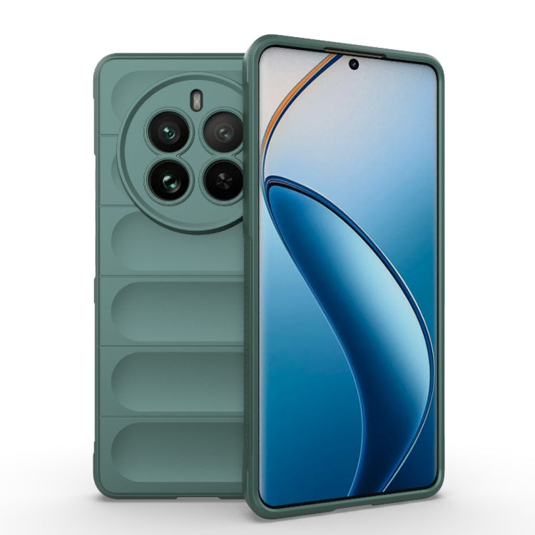 Magic Shield TPU + Flannel Phone Case, For Realme 12 5G Global, For Realme 12+ 5G Global, For Realme 12 Pro 5G / 12 Pro+, For Realme C67 4G Global