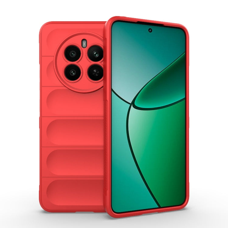 Magic Shield TPU + Flannel Phone Case, For Realme 12 5G Global, For Realme 12+ 5G Global, For Realme 12 Pro 5G / 12 Pro+, For Realme C67 4G Global