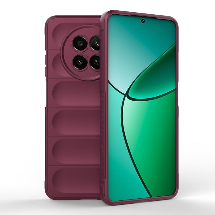 Magic Shield TPU + Flannel Phone Case, For Realme 12 5G Global, For Realme 12+ 5G Global, For Realme 12 Pro 5G / 12 Pro+, For Realme C67 4G Global